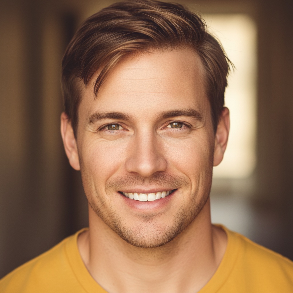 Athletic Caucasian Man - Professional model photography