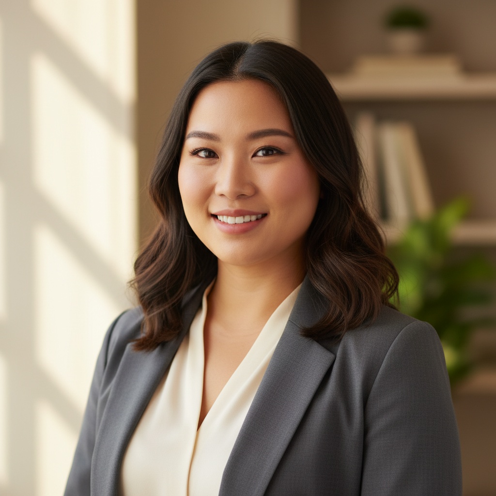 Curvy Asian Woman - Professional model photography