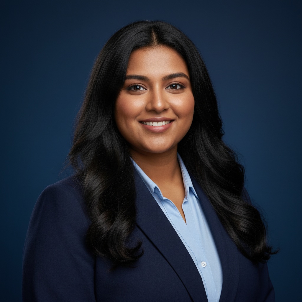 Curvy Indian Woman - Professional model photography