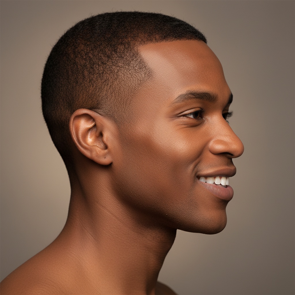 Petite African American Man - Professional model photography