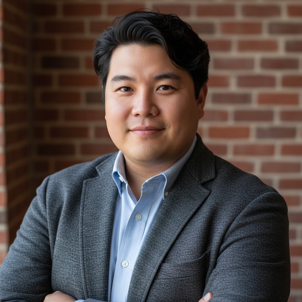 Plus Size Asian Man - Professional model photography