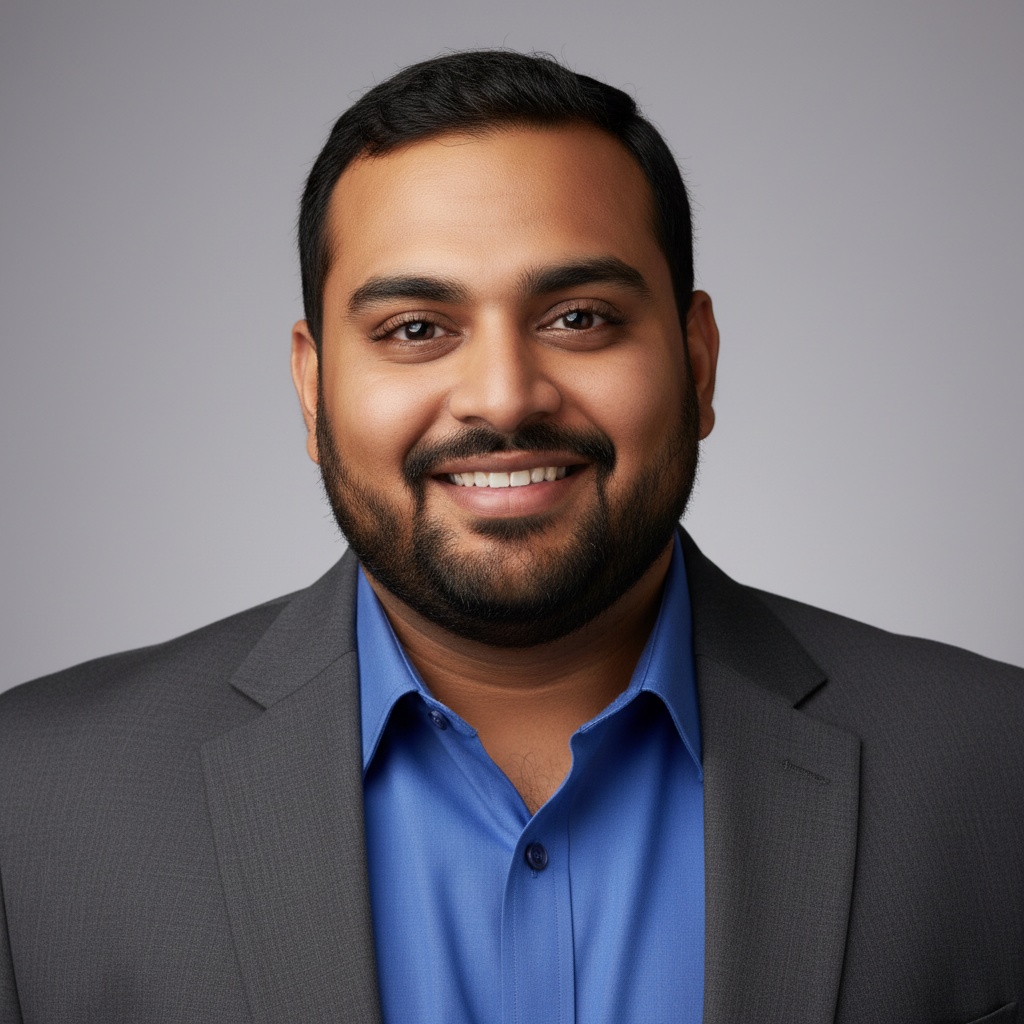 Plus Size Indian Man - Professional model photography