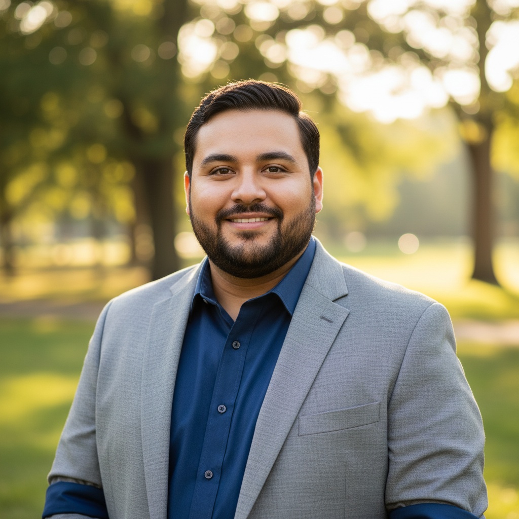 Plus Size Latino Man - Professional model photography