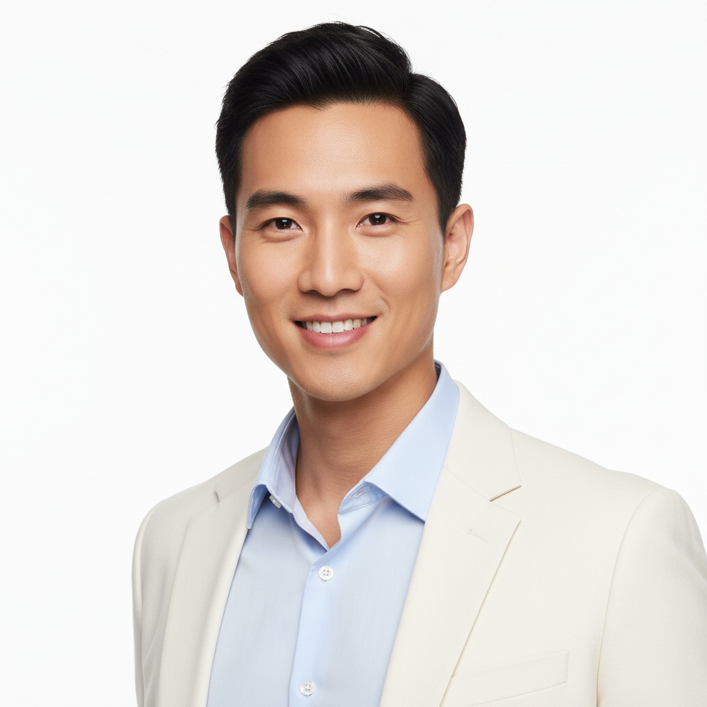 Slim Asian Man - Professional model photography
