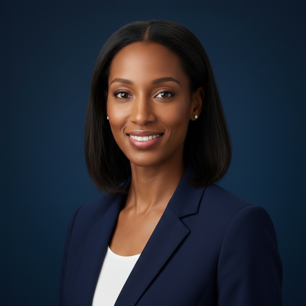 Slim African American Woman - Professional model photography