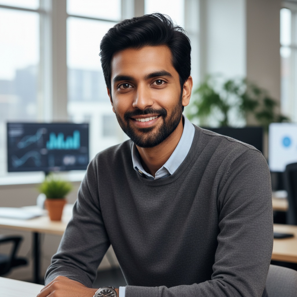 Slim Indian Man - Professional model photography